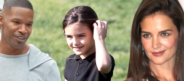 Is Suri Cruise still not ready to replace her dad, Tom Cruise, with her mom's new beau? (via Blasting News library) Is Suri Cruise still not ready to replace her dad, Tom Cruise, with her mom's new beau? (via Blasting News library)