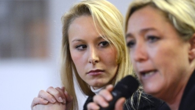 Marine et les jeunes décidés en politique: sa nièce Marion Maréchal Le Pen