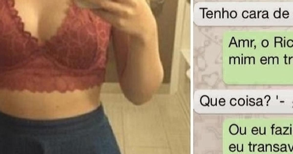 Namorada Entregou Traição Ao Enviar Foto Pelo Whatsapp