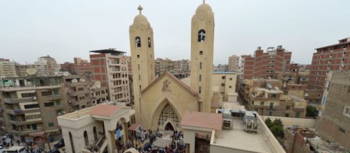 Coptic Christians mourn their dead