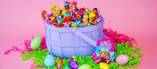 'Splashlings' are colorful figurines that are small enough to fit into Easter baskets. / Photo via Janis VanTine, GennComm PR. Used with permission.