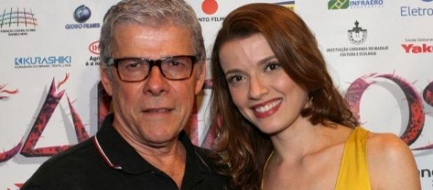 A filha de José Mayer também é atriz A filha de José Mayer também é atriz