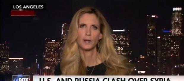 Ann Coulter on Fox News, via YouTube Ann Coulter on Fox News, via YouTube