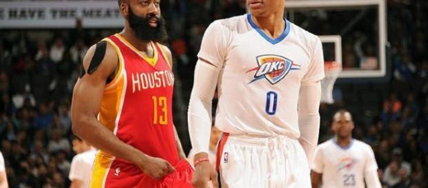 Harden vs Westbrook, el duelo estelar en la primera ronda de los playoffs. Harden vs Westbrook, el duelo estelar en la primera ronda de los playoffs.