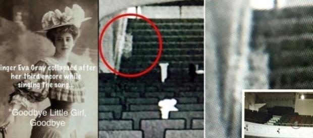 A aparição da mulher de branco foi registrada por caçadores de fantasmas e de evidências paranormais A aparição da mulher de branco foi registrada por caçadores de fantasmas e de evidências paranormais