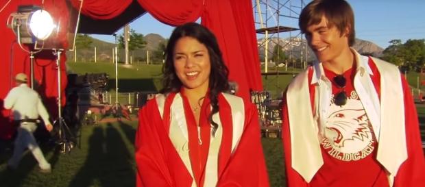 Vanessa Hudgens and Zac Efron - YouTube Screenshot Vanessa Hudgens and Zac Efron - YouTube Screenshot