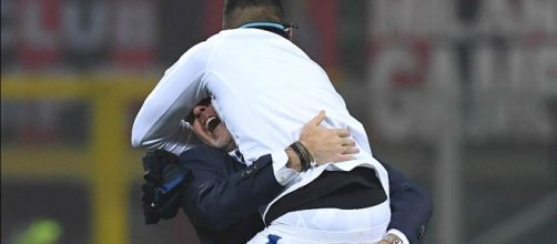 Gabigol, tra le immagini del derby c'è il suo abbraccio con Pioli ... - fantagazzetta.com