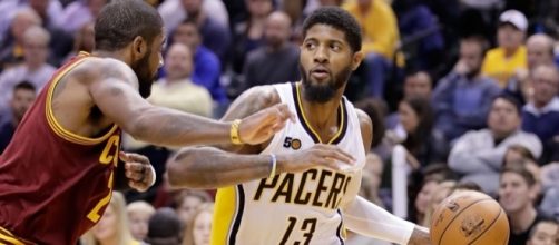 Indiana's Paul George earned Eastern Conference Player of the Month honors for April. [Image via Blasting News image library/inquisitr.com]