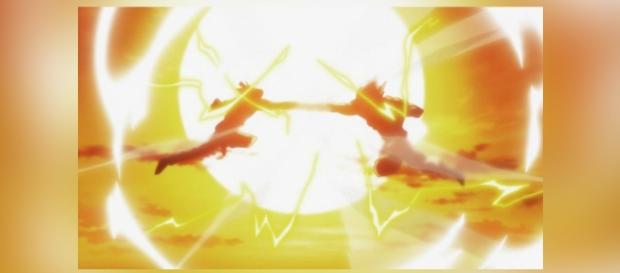 Androide 17 y Goku luchando en el capítulo 86. Androide 17 y Goku luchando en el capítulo 86.