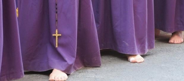 Imagen de una procesión en España Imagen de una procesión en España