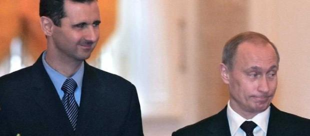 Russia On Syria Chemical Weapons Attack, Bashar al-Assad and Vladimir Putin / Photo by businessinsider.com via Blasting News library Russia On Syria Chemical Weapons Attack, Bashar al-Assad and Vladimir Putin / Photo by businessinsider.com via Blasting News library