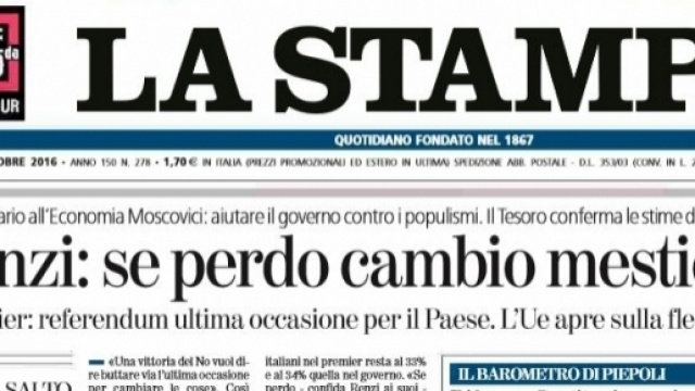 Una delle fake news di Renzi: ‘Se perdo il referendum lascio la politica’