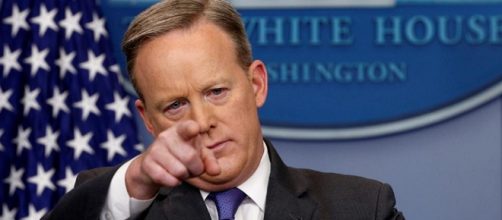 Sean Spicer says Donald Trump is not a flip-flopper [Image credit: @CBSNEWS/Twitter]