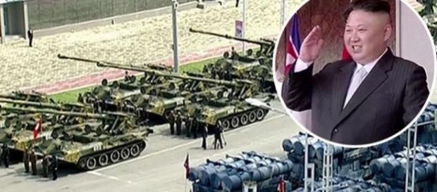 Demonstrație de forță la Phenian pe fondul escaladării tensiunilor cu SUA - Foto: KCNA Demonstrație de forță la Phenian pe fondul escaladării tensiunilor cu SUA - Foto: KCNA