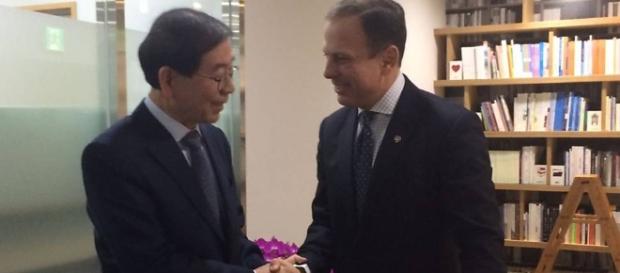 Doria tenta trazer investidores coreanos para São Paulo Doria tenta trazer investidores coreanos para São Paulo