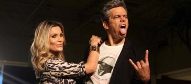 Flavia Alessandra e seu marido o apresentador Otaviano Costa Flavia Alessandra e seu marido o apresentador Otaviano Costa