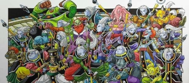Ilustración de todos los dioses Ilustración de todos los dioses