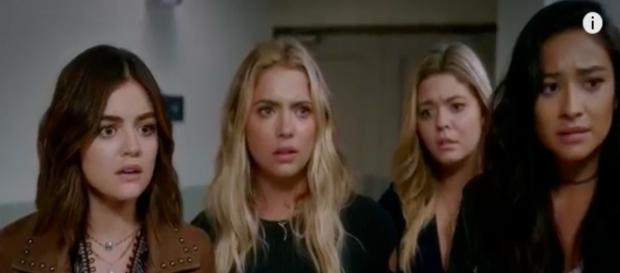 Pretty Little Liars episode 11,season 7 screenshot via Andre Braddox Pretty Little Liars episode 11,season 7 screenshot via Andre Braddox