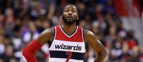 John Wall and the Wizards start their playoff series against Atlanta on Sunday afternoon. [Image via Blasting News image library/inquisitr.com]