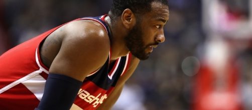 John Wall finished with a sweet double-double to lead his team to victory over ATL in Game 1. [Image via Blasting News image library/inquisitr.com]