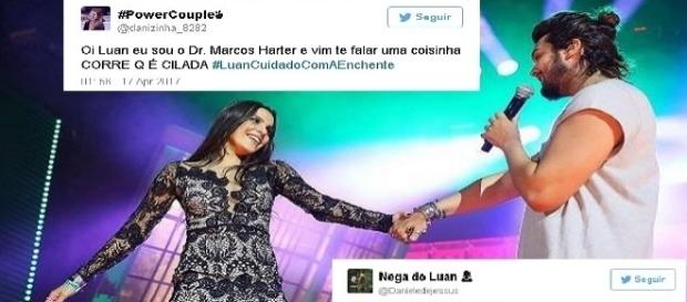 Emilly é hostilizada por fãs de Luan Santana Emilly é hostilizada por fãs de Luan Santana