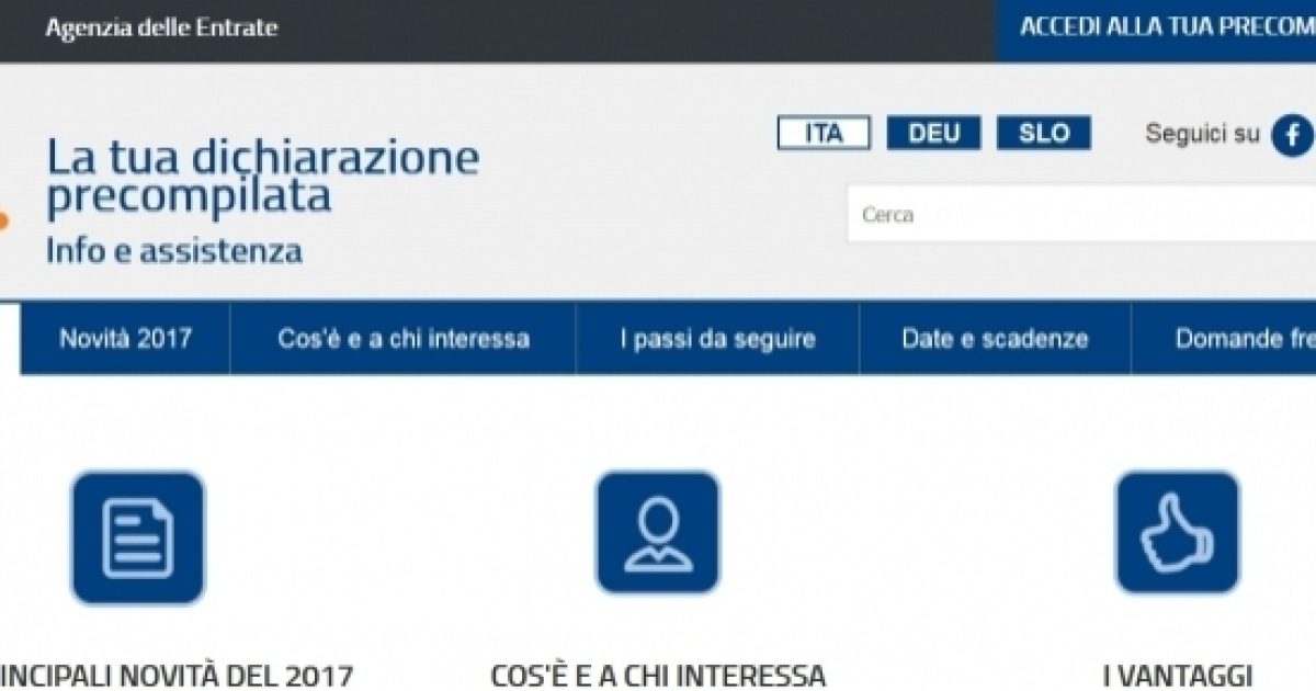 È L’ora Del 730 Precompilato, Ecco Come Accedere Alla Dichiarazione