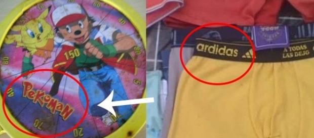 Algumas falsificações são bizarras Algumas falsificações são bizarras