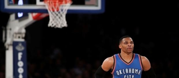 Russell Westbrook's game one flop might hurt his MVP chances - sportingnews.com Russell Westbrook's game one flop might hurt his MVP chances - sportingnews.com