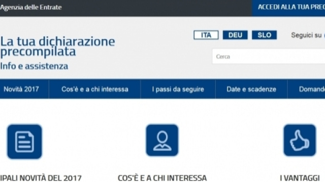 &Egrave;' l&rsquo;ora del 730 precompilato, ecco come accedere alla dichiarazione.