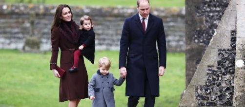 Kate Middleton, Prince William with their kids / Photo via inquisitr.com
