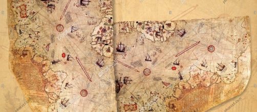 Ottoman Admiral Piri Reis Map – Stock Photos - Royalty Free Photos ... - photos5.com