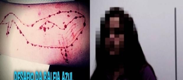 Adolescente de 15 anos fala sobre o jogo da baleia Azul Adolescente de 15 anos fala sobre o jogo da baleia Azul