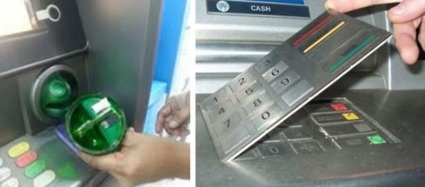 Caixas Eletrônicos modificados por criminosos Caixas Eletrônicos modificados por criminosos