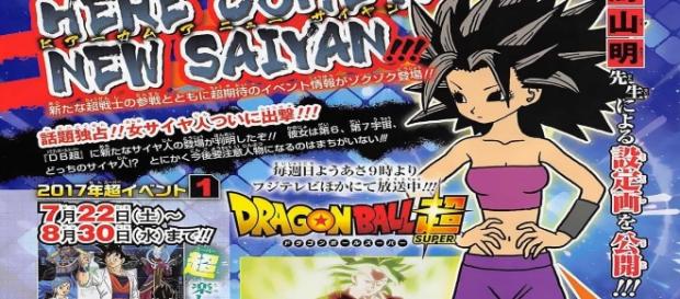 Información de la nueva chica saiyajin Información de la nueva chica saiyajin