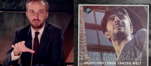 Jan Böhmermann erobert mit "Menschen Leben Tanzen Welt" die Charts / Fotos: ZDF, twitter.com Jan Böhmermann erobert mit "Menschen Leben Tanzen Welt" die Charts / Fotos: ZDF, twitter.com