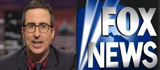 John Oliver, Fox News, via Twitter John Oliver, Fox News, via Twitter