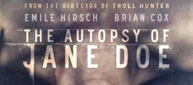 Locandina "Autopsy of jane Doe" Locandina "Autopsy of jane Doe"