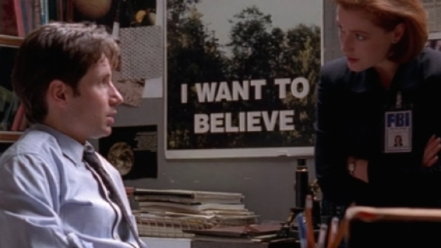 Mulder e Scully della celebre serie cult degli anni '90.