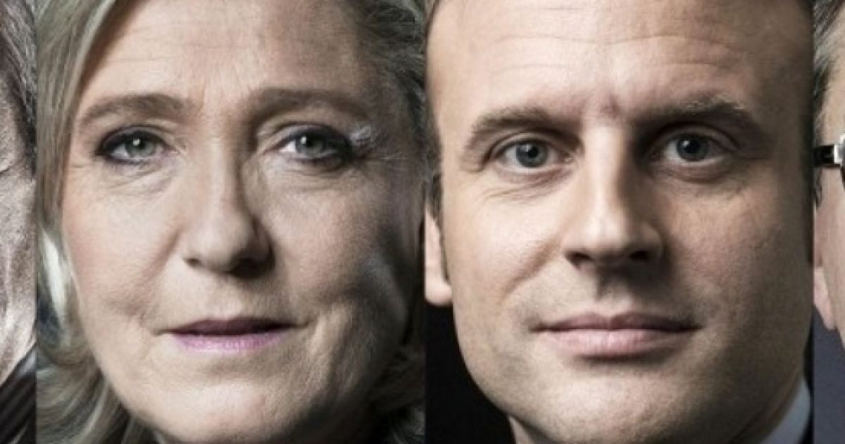 Marine Le Pen Et Emmanuel Macron En Baisse