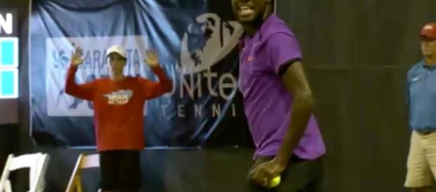 Francis Tiafoe reagiu de uma forma fantástica Francis Tiafoe reagiu de uma forma fantástica