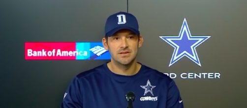 Tony Romo Dallas Cowboys / Photo via NFL, Youtube