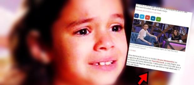 Documento revela que Bruna perdeu apenas BV aos 11 anos Documento revela que Bruna perdeu apenas BV aos 11 anos