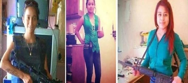 Essas mulheres matam homens rivais em crime organizado no México. Essas mulheres matam homens rivais em crime organizado no México.