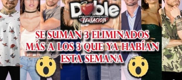 Los 6 eliminados de esta semana Los 6 eliminados de esta semana
