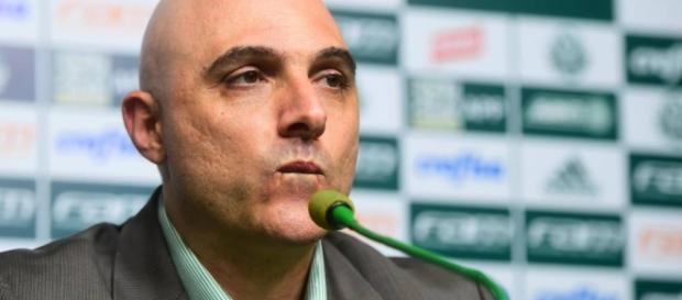 Maurício Galiotte é o atual presidente do Palmeiras Maurício Galiotte é o atual presidente do Palmeiras