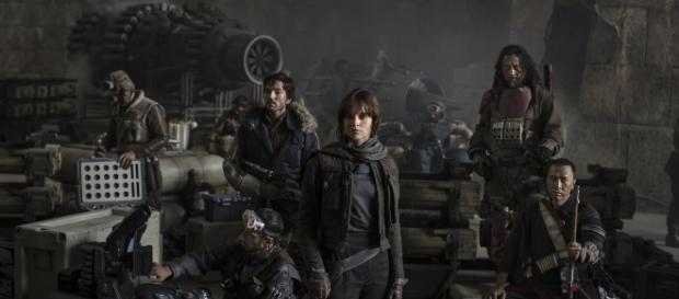 Os rebeldes multirraciais de "Rogue One - Uma História Star Wars" Os rebeldes multirraciais de "Rogue One - Uma História Star Wars"