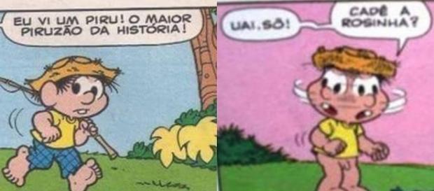 Quadrinhos constrangedores do Chico Bento. Quadrinhos constrangedores do Chico Bento.