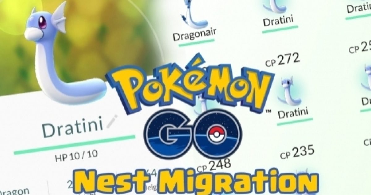 'Pokemon GO' latest nest migration & its changes