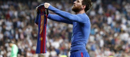 Barcelona 3-Real Madrid 2: La camiseta de Messi – Español - nytimes.com
