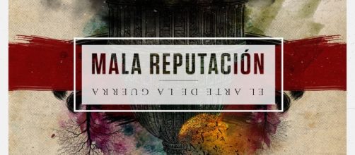 "El Arte de la Guerra", portada del nuevo disco de los asturianos Mala Reputación (2017, Rock Estatal Records)
